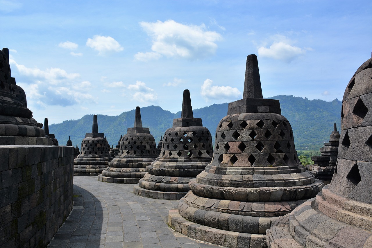 borobudur indonesia cultura tempio