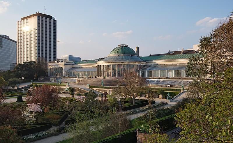 botanical garden of brussels