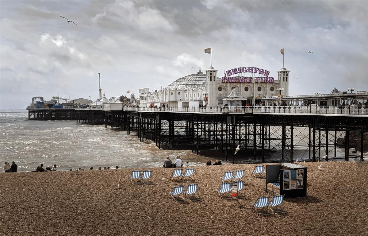 brighton inghilterra sussex mare 2 1