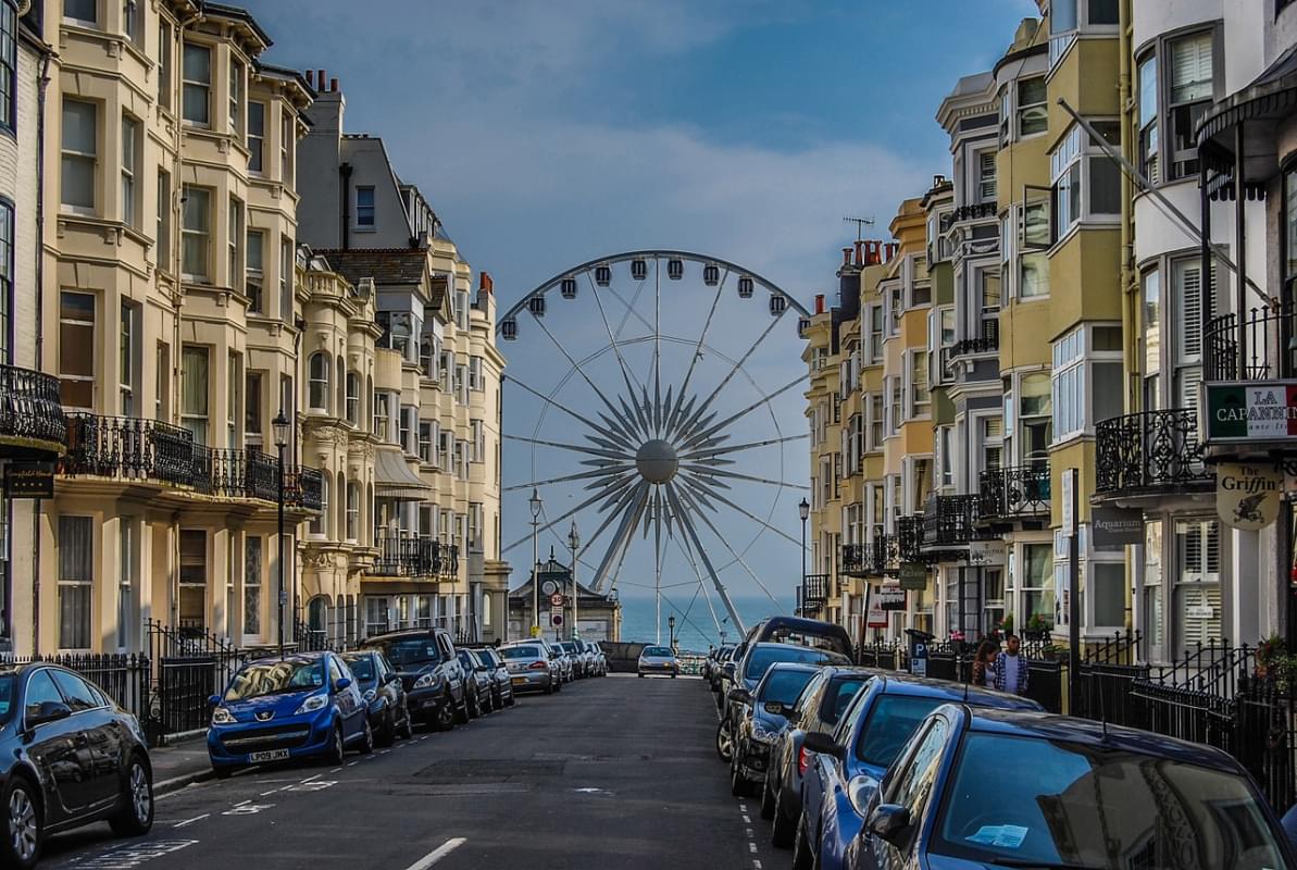 brighton strada viaggio luce casa