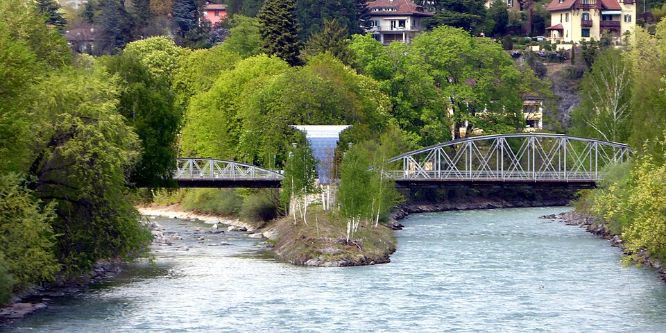 brixen mundung der rienz in den eisack 3