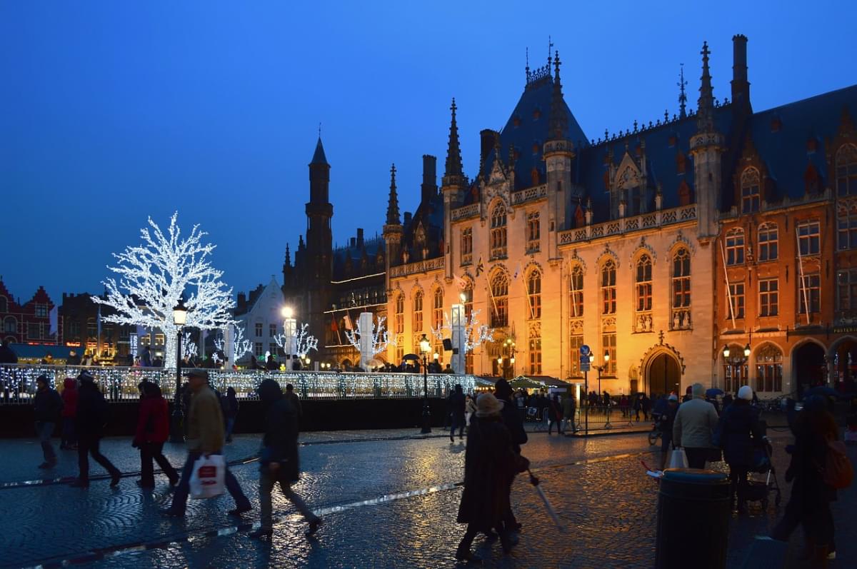 bruges belgio urbano citta persone 1