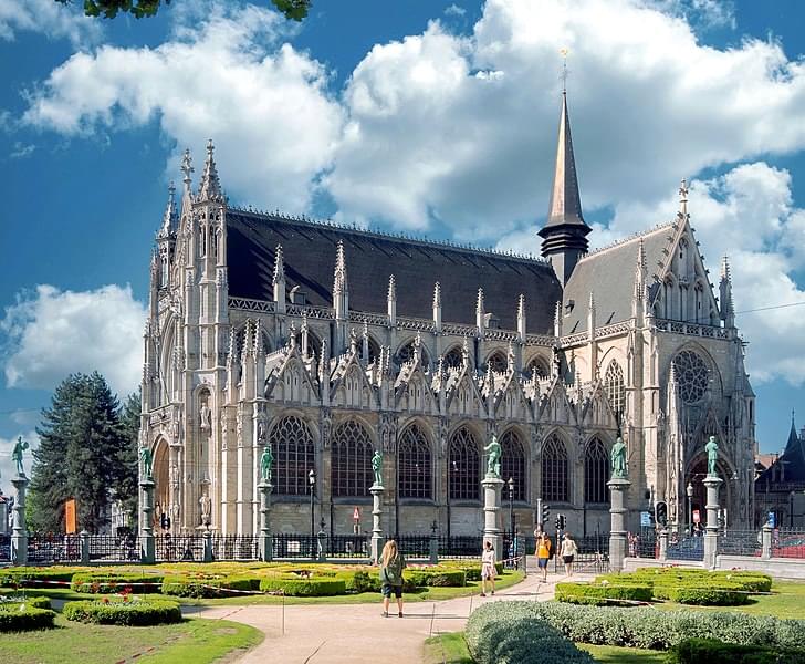 brussel kirche notre dame du sablon