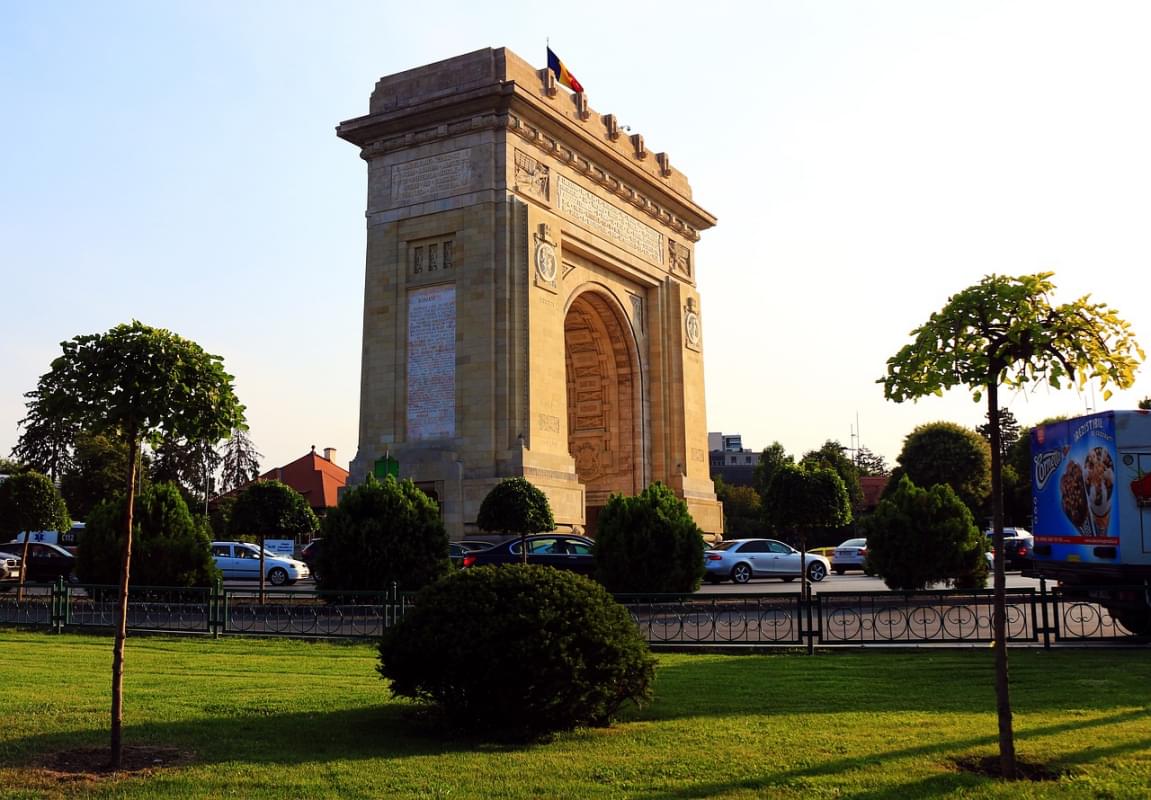 Bucarest Arco Di Trionfo Paesaggio 1
