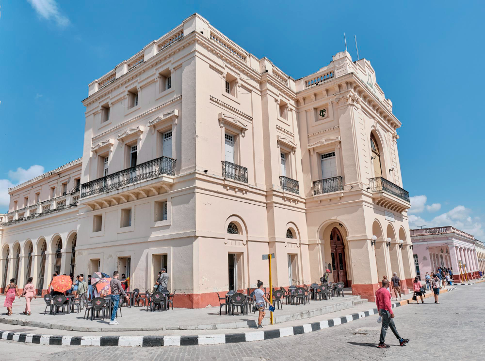 building caridad theater opened 1885 vidal park santa clara cuba