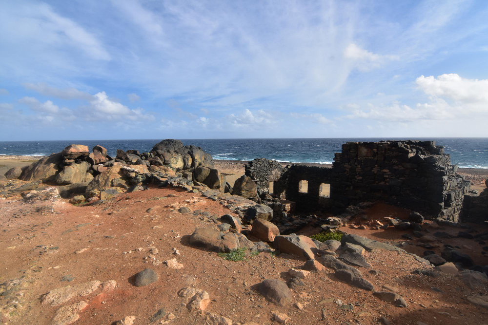 bushiribana gold mill ruins shores aruba