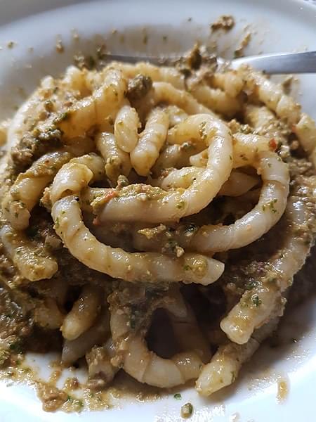 busiate con pesto alla trapanese 1