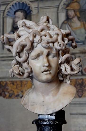 busto di medusa