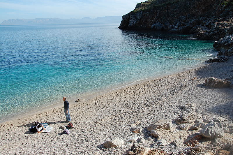 cala capreria riserva dello zingaro