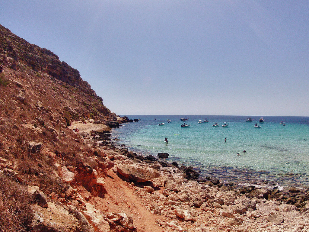 cala pulcino lampedusa