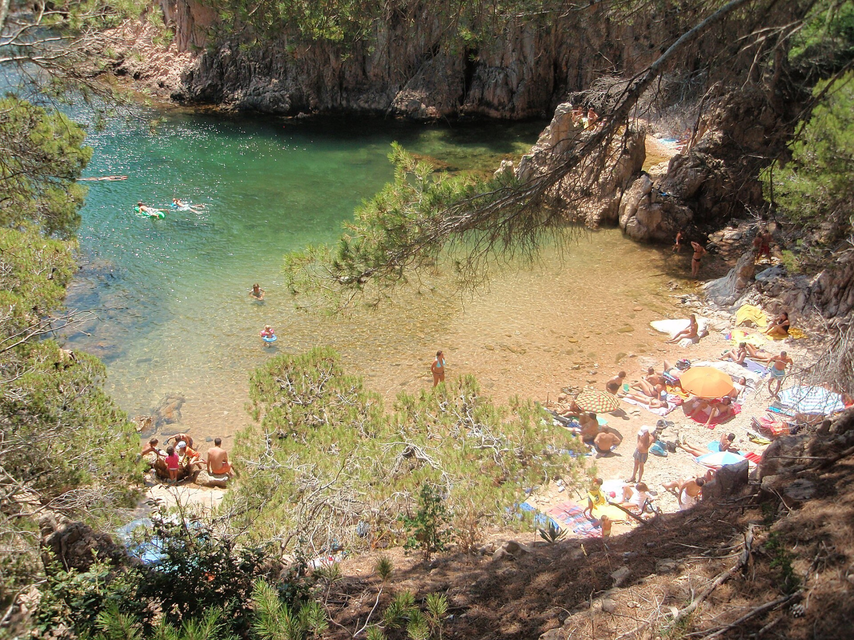 calad aiguaxelida tamariu palafrugell costabrava catalunya