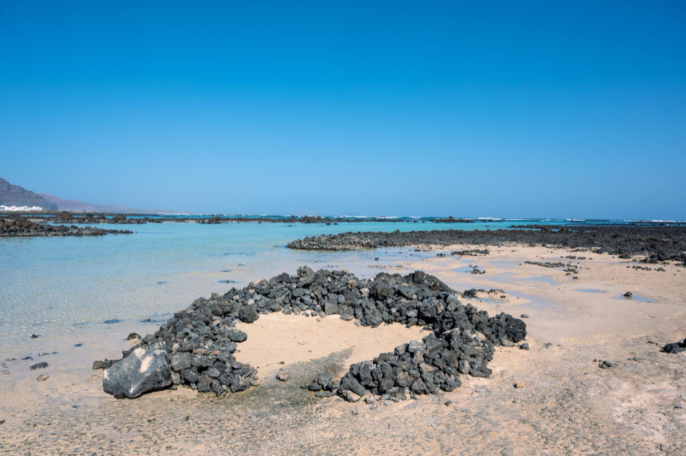 caleton blanco beach orzola lanzarote isole canarie spagna