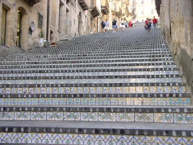 caltagirone scalinata