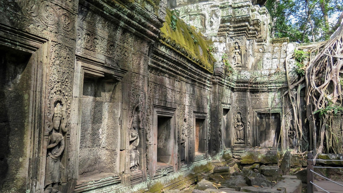 cambogia angkor tempio ta prohm