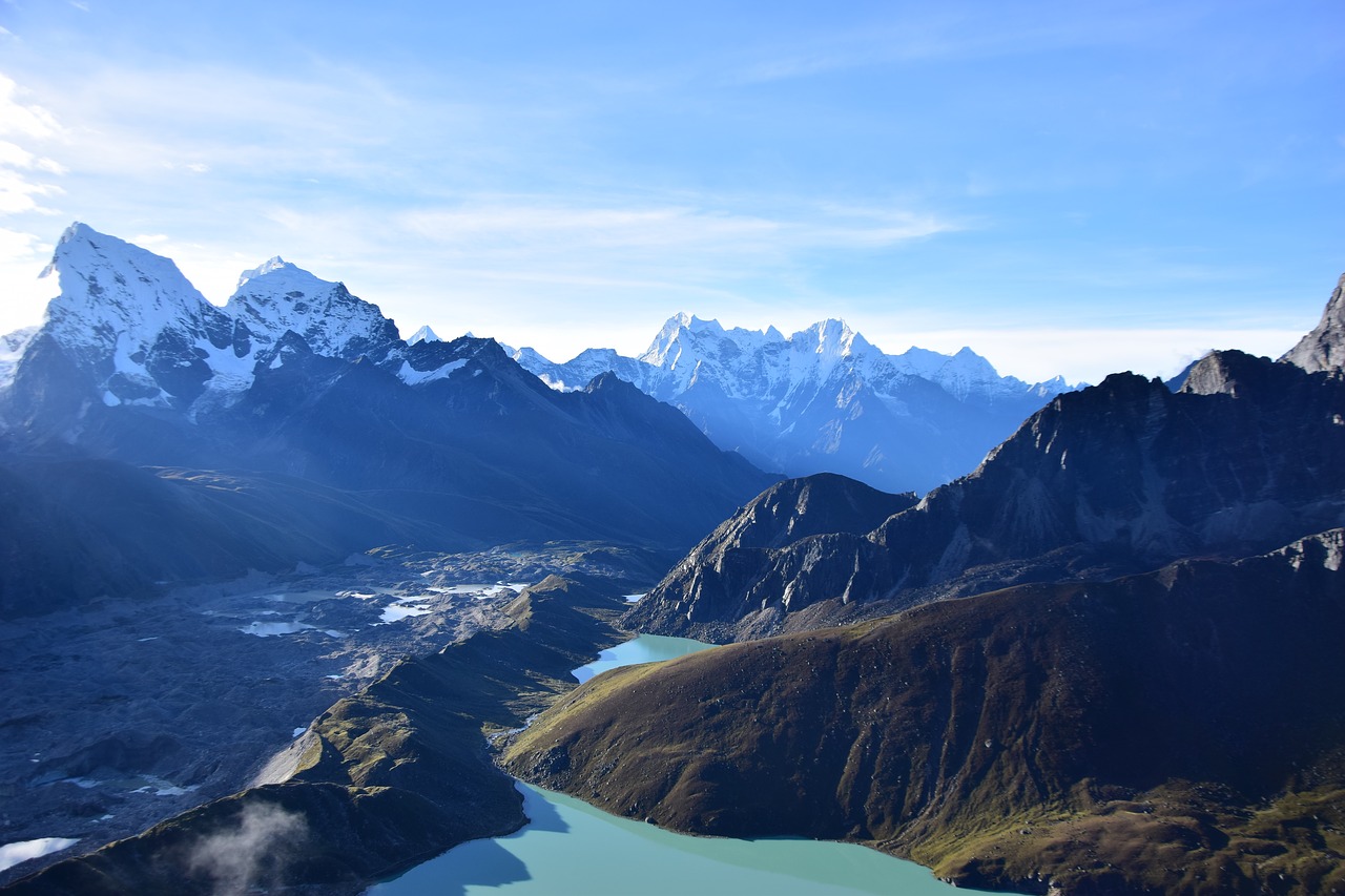 campo base dell everest il gokyo ri