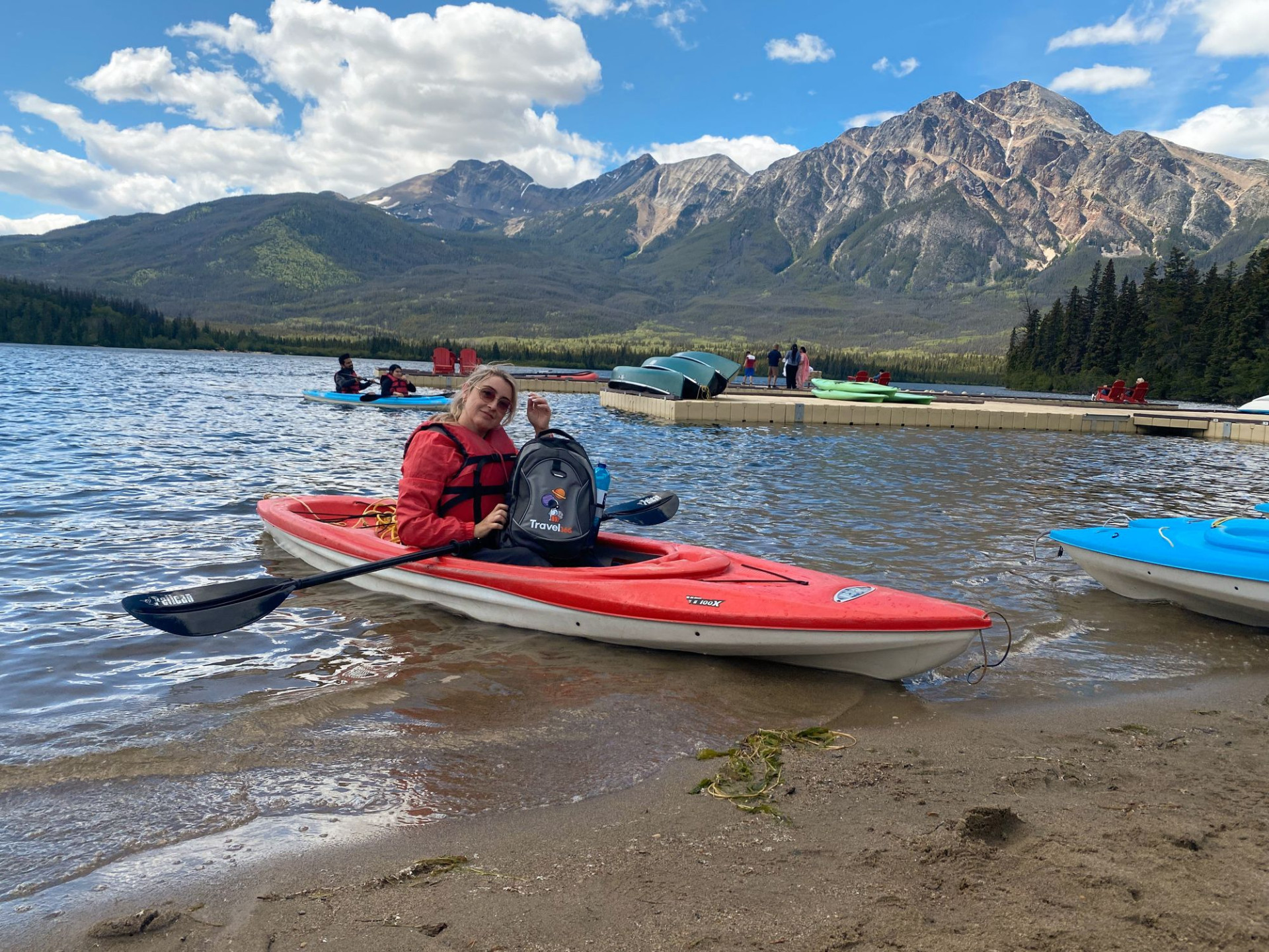 canadajasperpyramid lakekayakrisultato