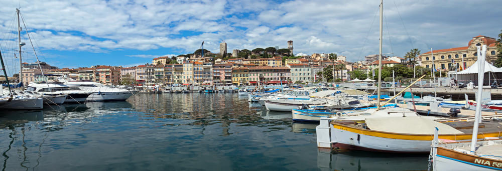 cannes vista de le suquet