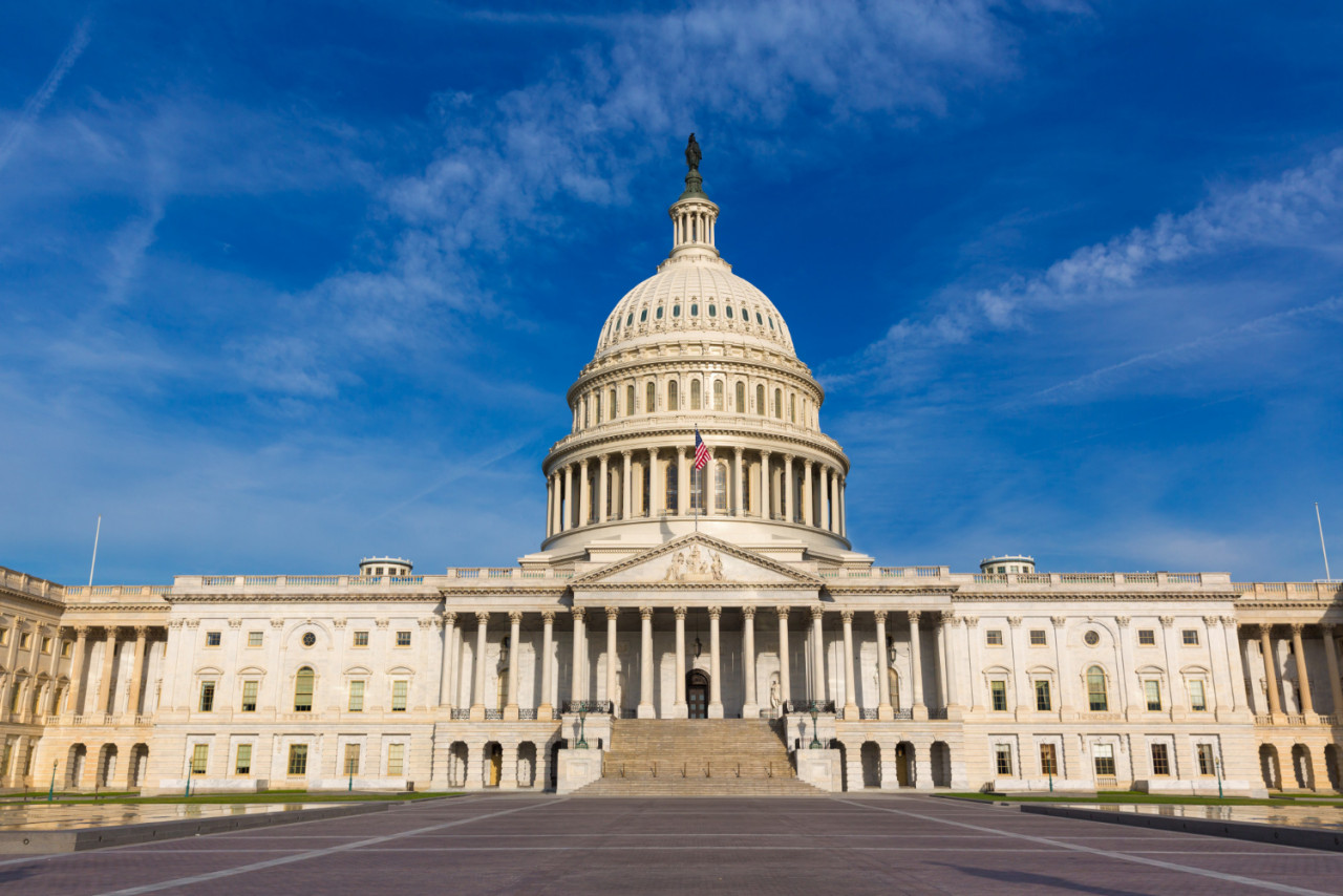 capitol building washington dc east facade us 1