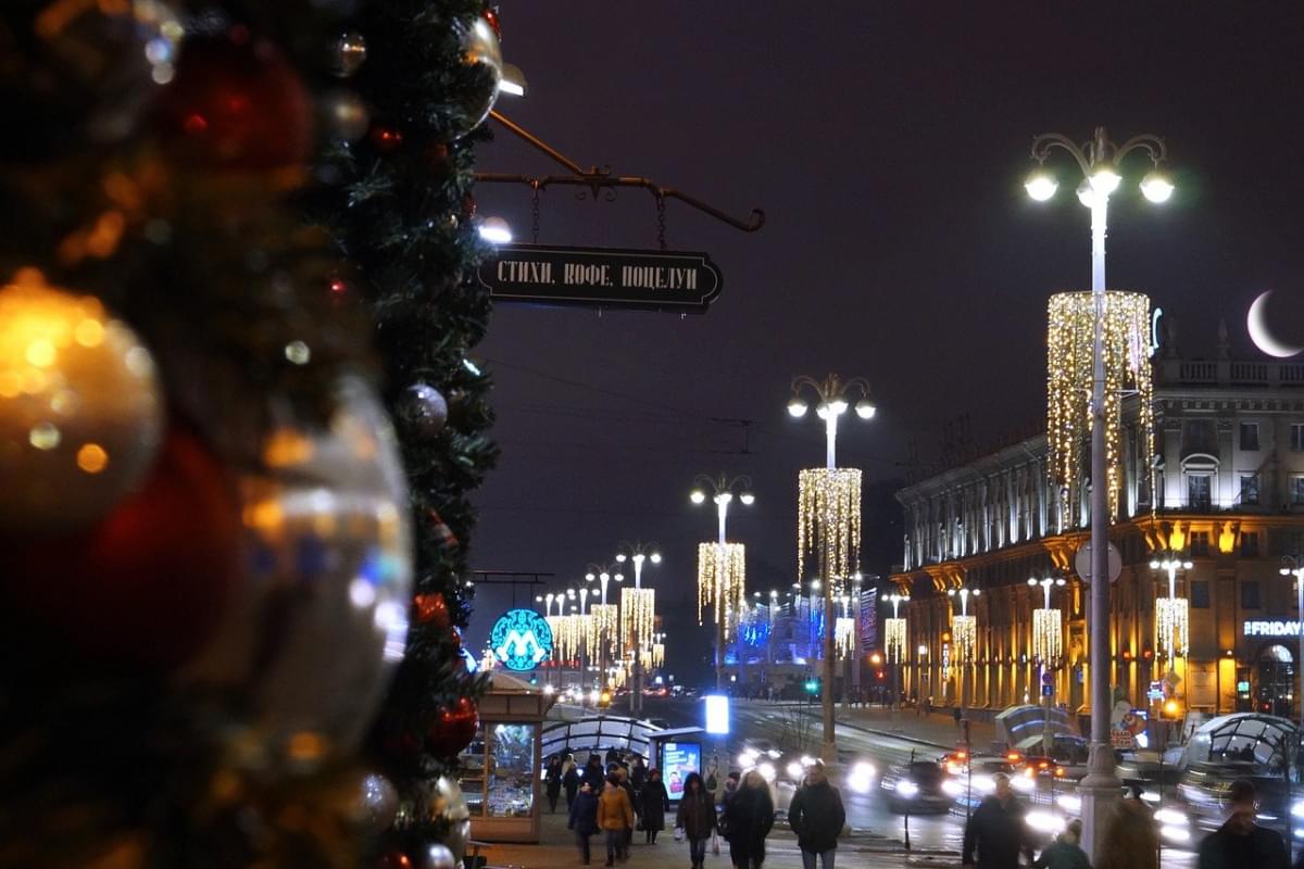 capodanno natale minsk sera luci 1 1