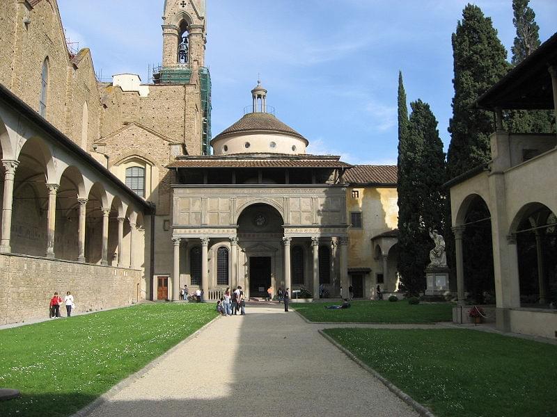 cappella dei pazzi firenze santa croce