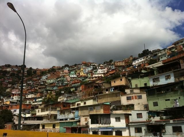 caracas venezuela barriada quartiere