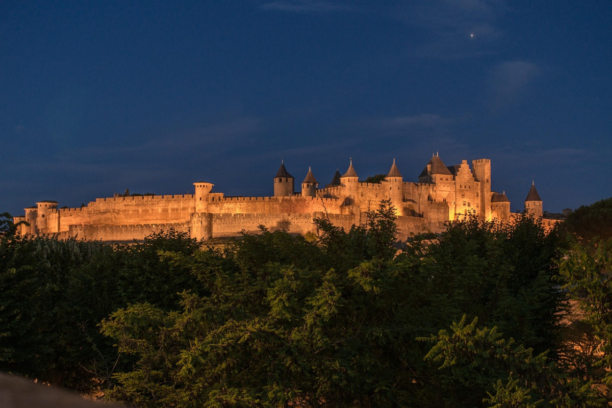 carcassone francia fortezza