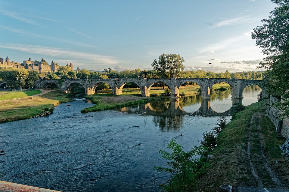 carcassonne pold bridge pont vieux