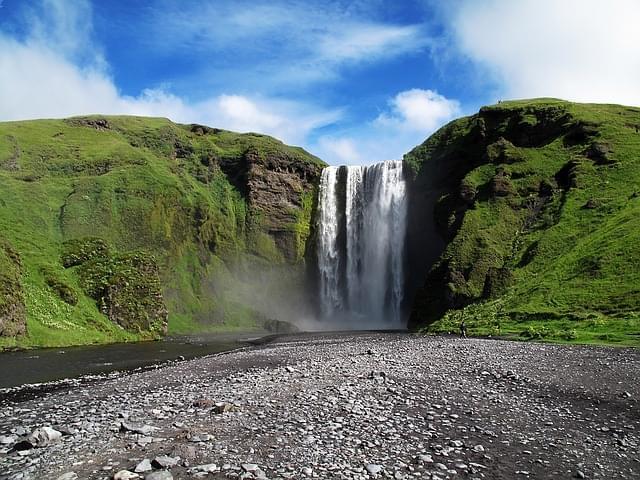 cascata di skgafoss