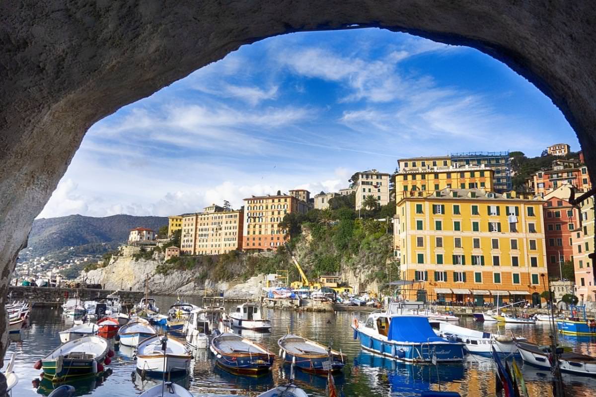 case di camogli liguria