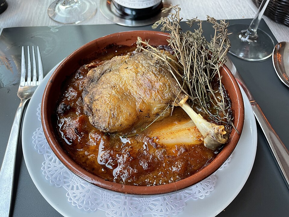 cassoulet au confit de canard
