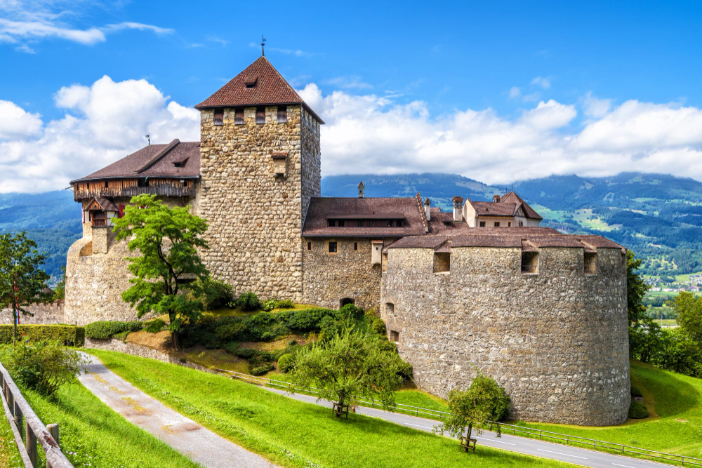 castello di vaduz nel liechtenstein