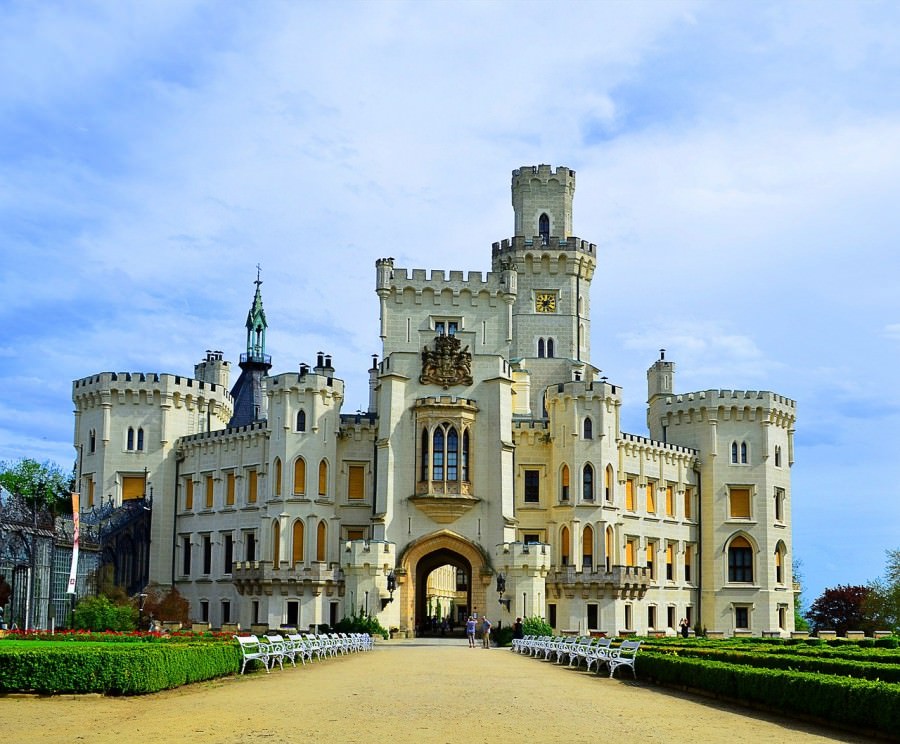 castello hluboka boemia