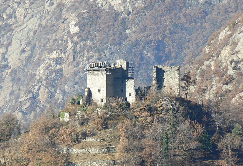castello superiore di arnad da machaby