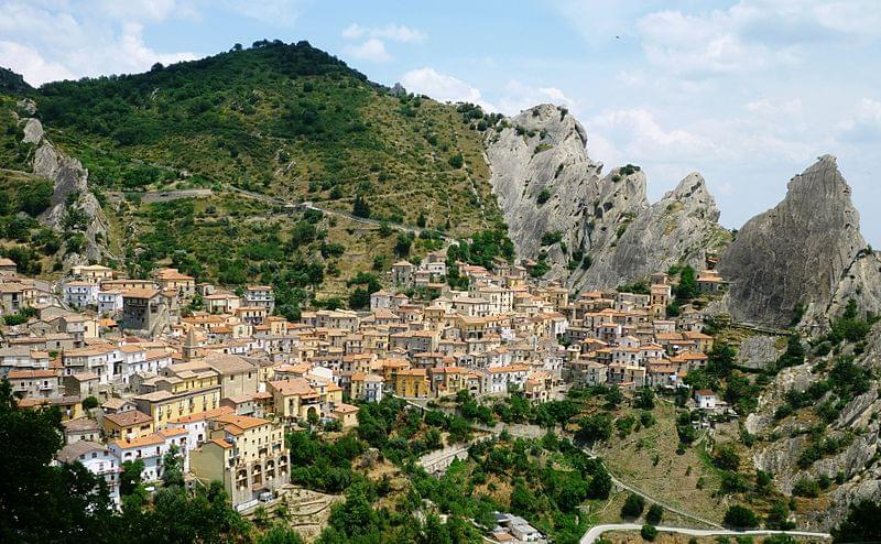 castelmezzano basilicata vista