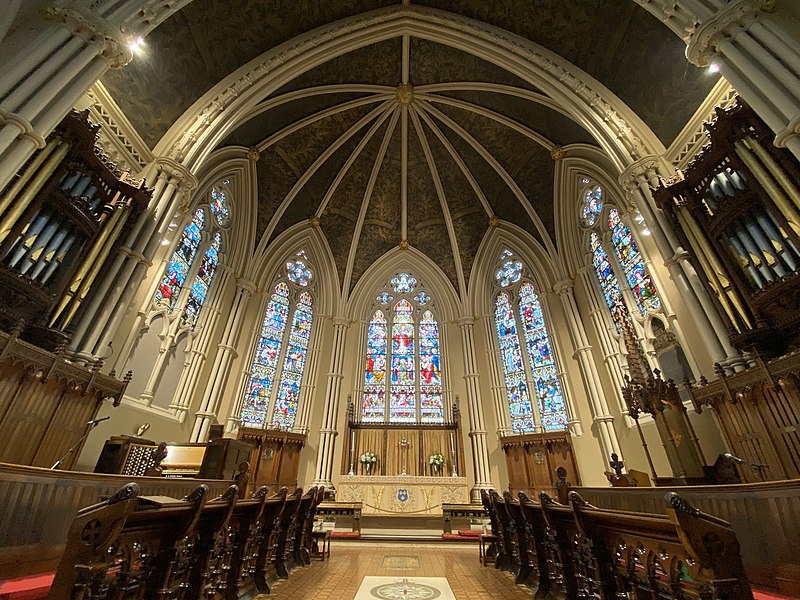 cathedral church of st james toronto stained glass windows