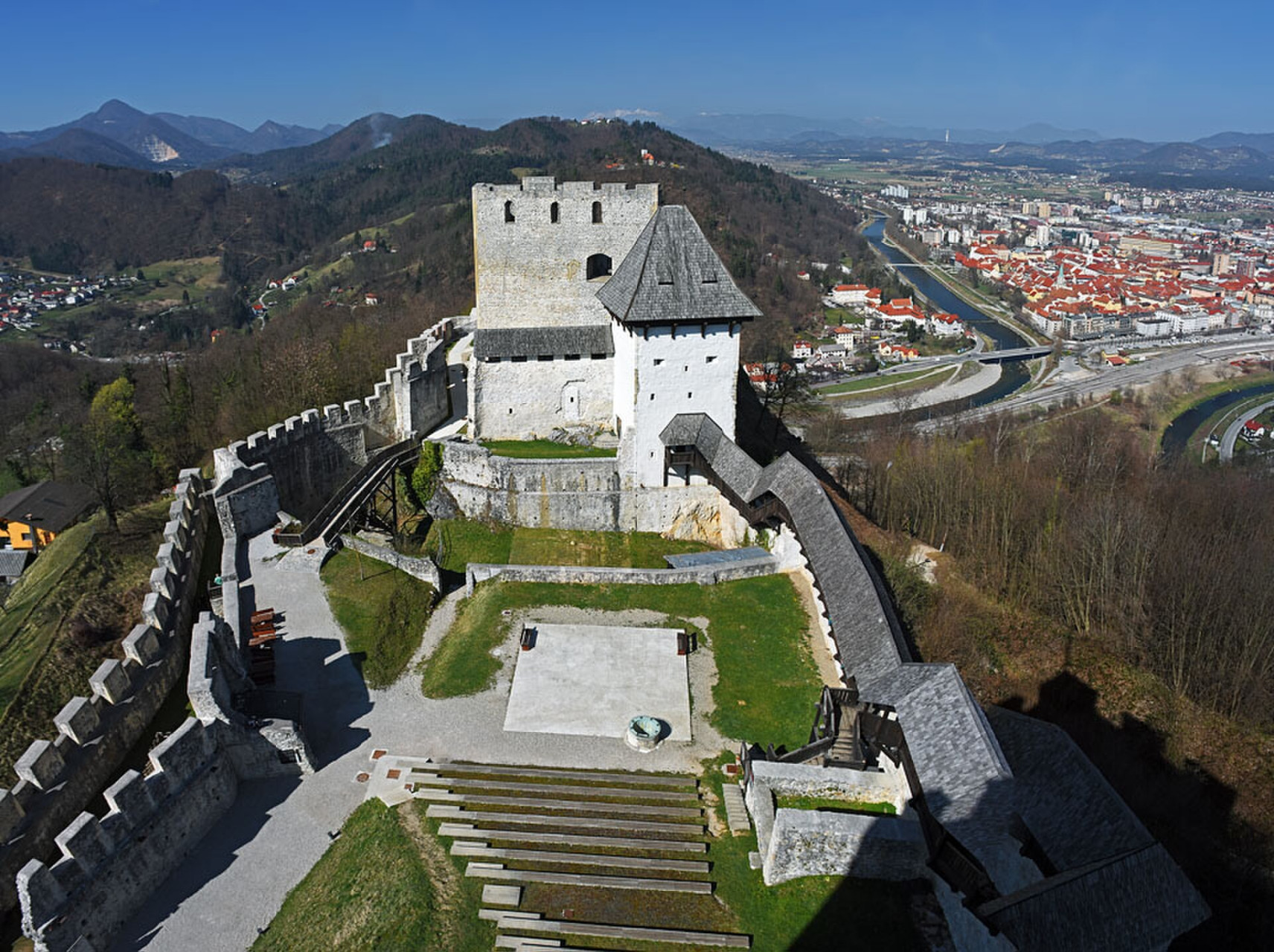 celje castle panorama