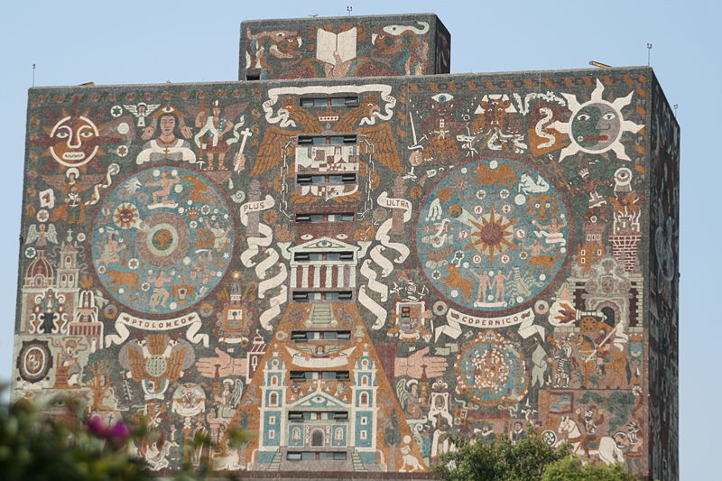 Biblioteca Centrale UNAM di Città del Messico, Messico