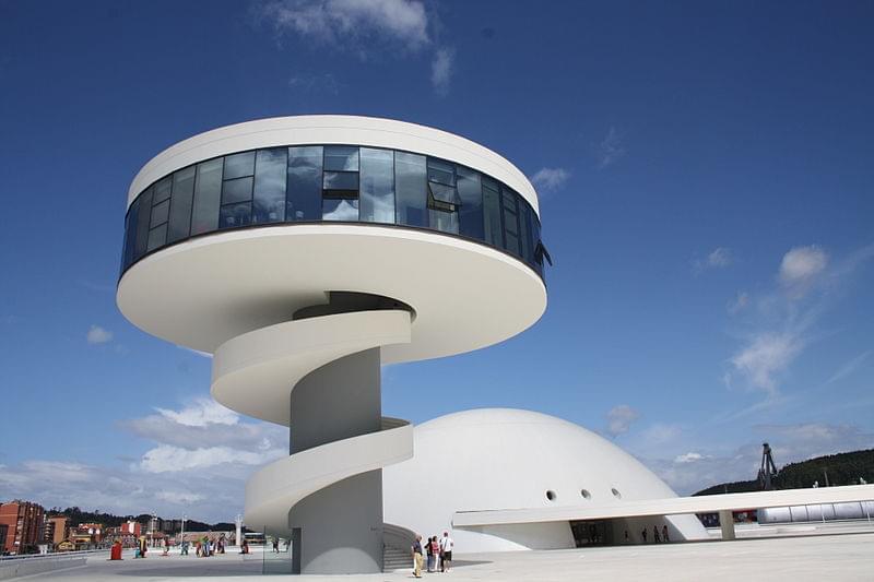 centro niemeyer aviles asturias espana spain