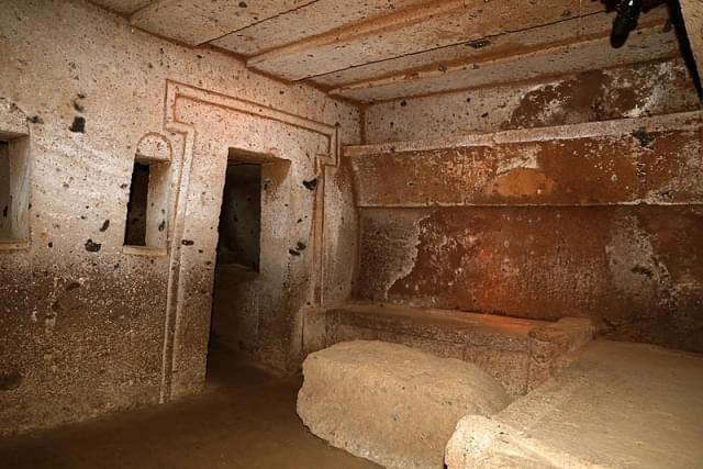 cerveteri tomba della cornice