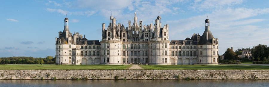 chateau chambord castello panorama