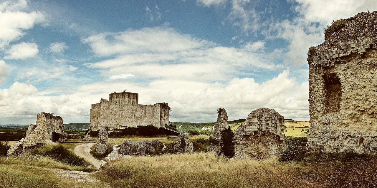 chateau gaillard rovina costruzione