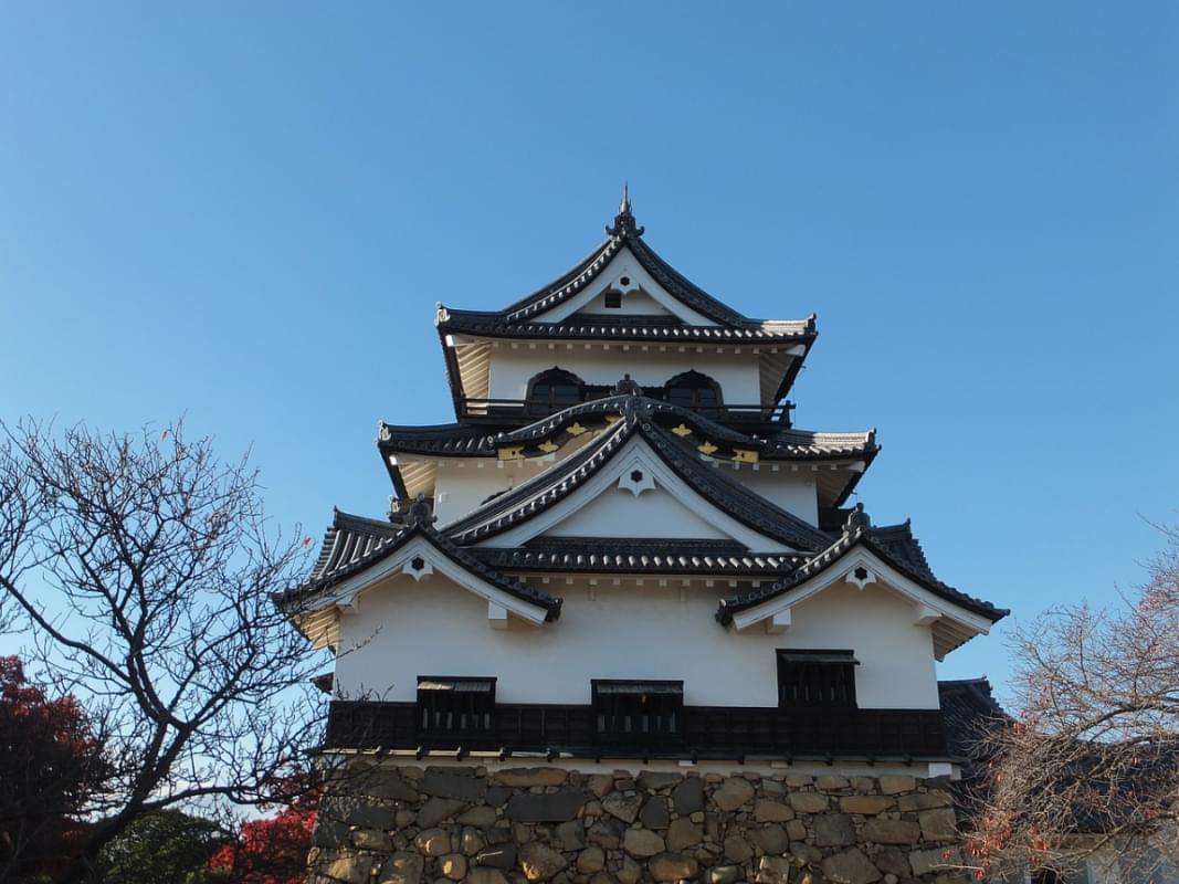 chateau giappone hikone edifici