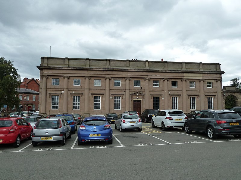 chester castle outer bailey a block side