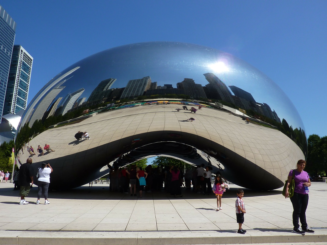 Cloud Gate di Kapoor