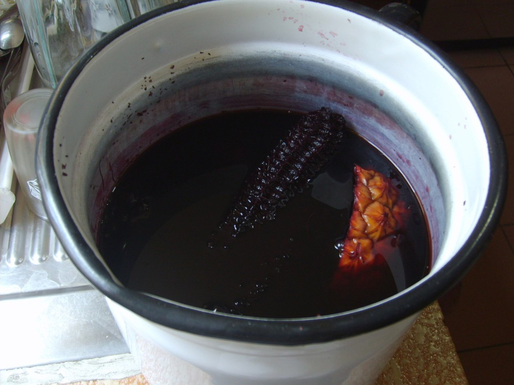 chicha maiz morado