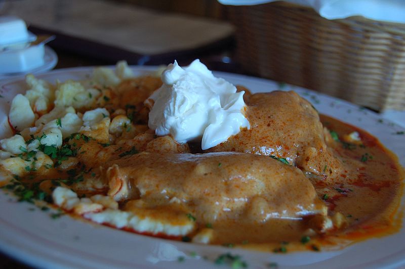 chicken paprikash