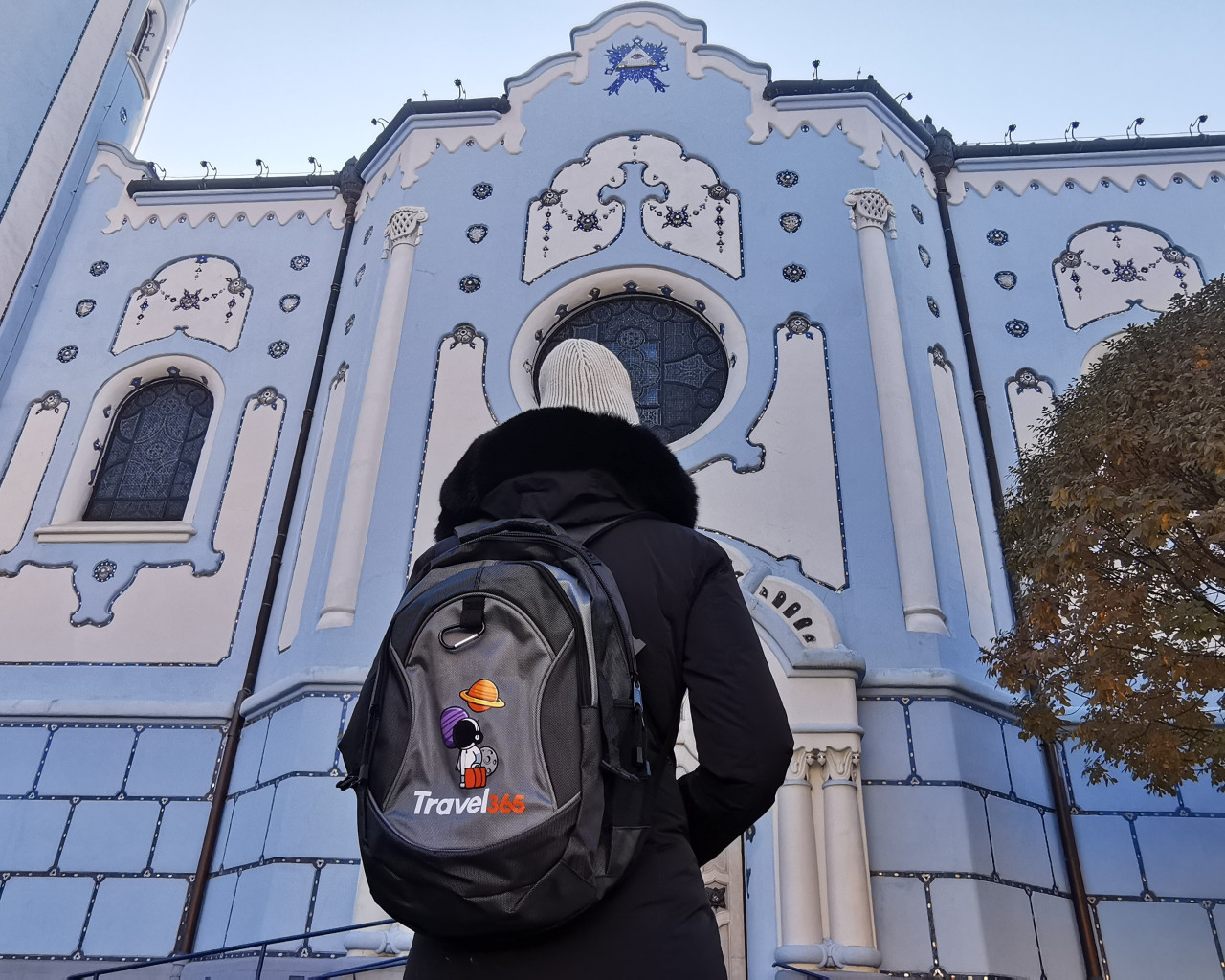 chiesa blu