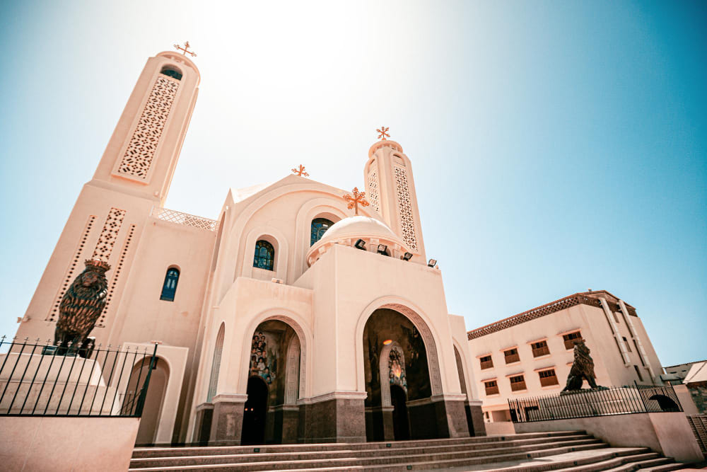 chiesa copta la cattedrale celeste a sharm el sheikh egitto