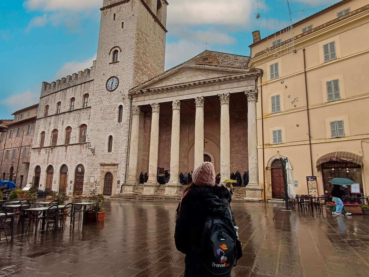 chiesa di minerva e palazzo del popolo