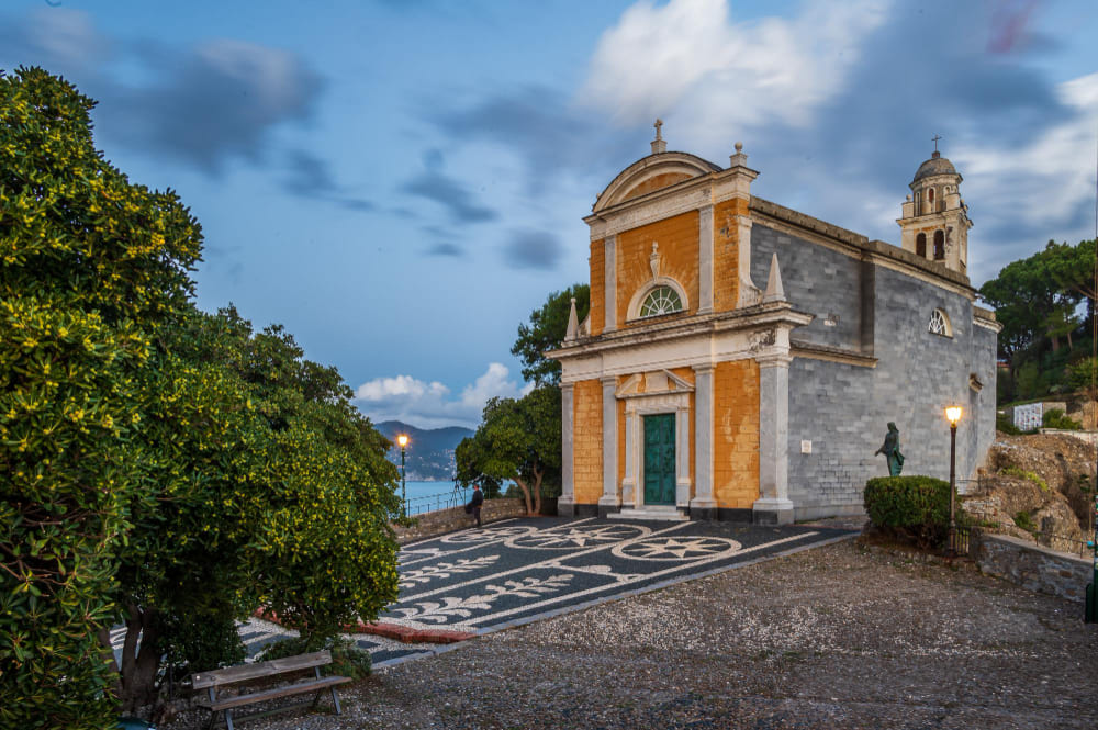 chiesa di san giorgio a portofino